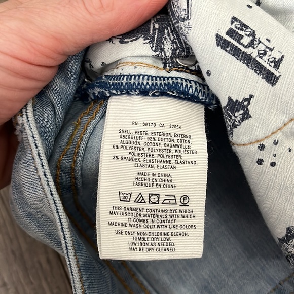 Womens Pilcro and the Letterpress straight leg hyphen distressed jeans, 28 - Picture 4 of 7